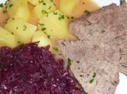 Rinderschmorbraten nach Art des Hauses "Nadine" - Rezept