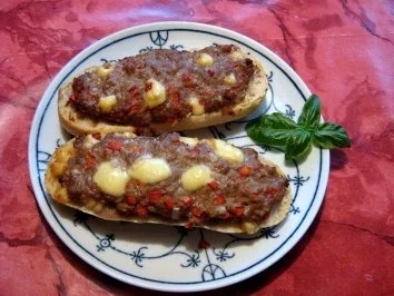 Pizzabrötchen - Rezept