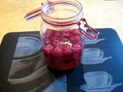 Himbeer - Weinessig selbstgemacht für meine Frau - Rezept