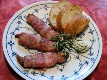 Rezept: Steinpilz im Baconmantel Steinpilz im Baconmantel - Rezept