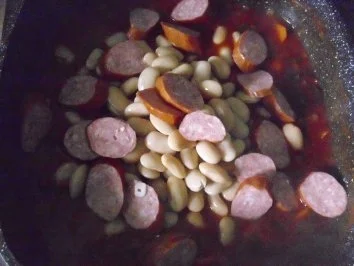 Rezept: Dicke Weiße Bohnen im Backofen Bild Nr. 7 Dicke Weiße Bohnen im Backofen - Rezept - Bild Nr. 7