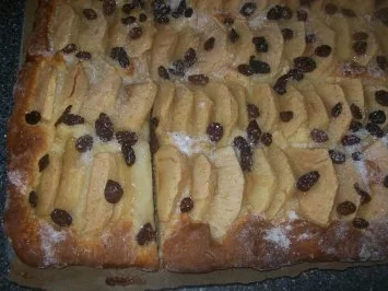 Apfelkuchen - seht was passiert , wenn man nicht backen kann , ich lass es doch lieber ! - Rezept - Bild Nr. 2