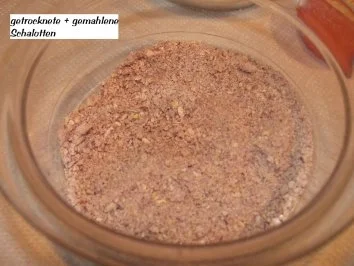 Rezept: Diverses: KRÄUTER - SALZ - MISCHUNG Bild Nr. 4 Diverses: KRÄUTER - SALZ - MISCHUNG - Rezept - Bild Nr. 4