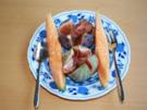 Vorspeise: Feigen mit Schinken und Melone - Rezept