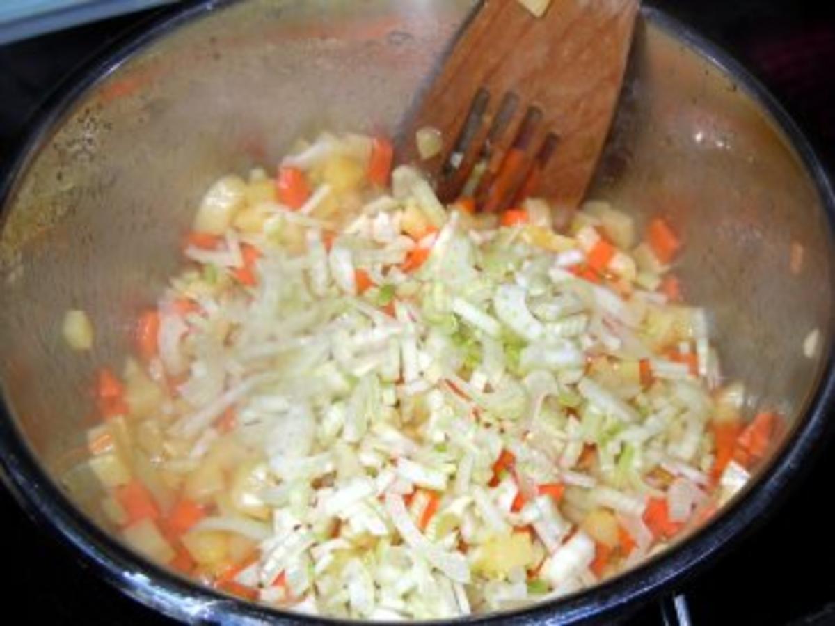 Zitronengras-Hackspieße mit Kartoffel-Karotten-Fenchel-Gemüse - Rezept - Bild Nr. 6