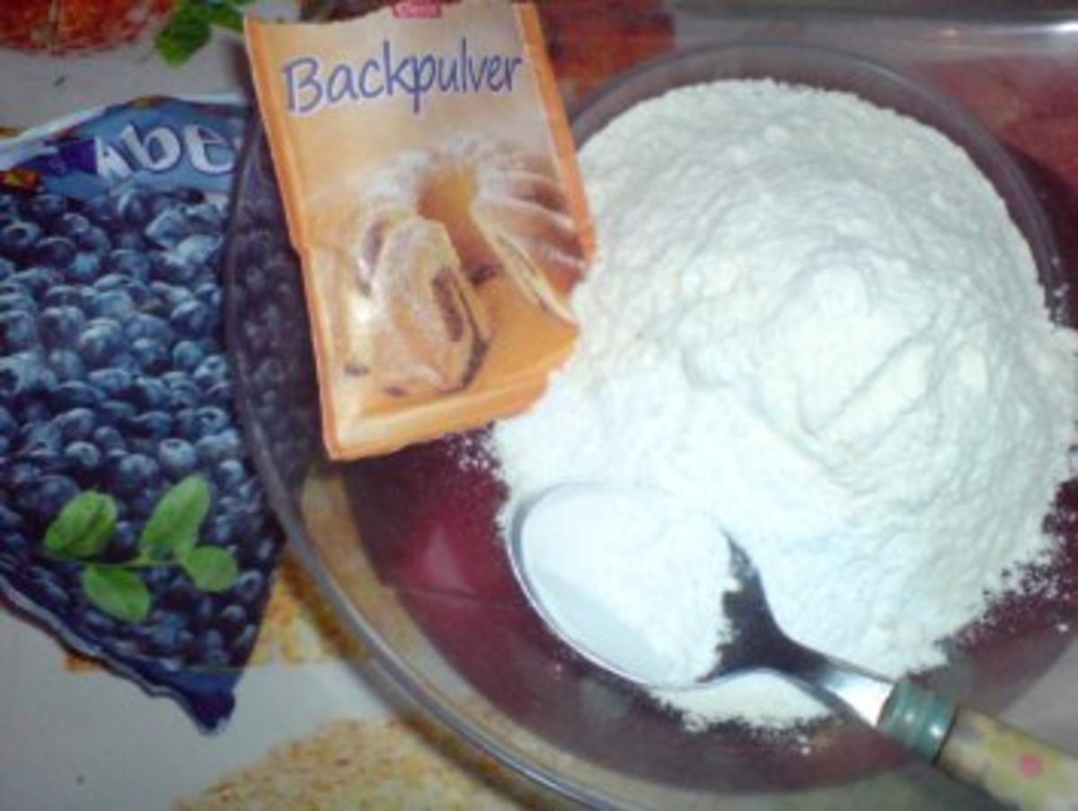 Nuss-Muffin mit Blaubeeren - Rezept - Bild Nr. 4