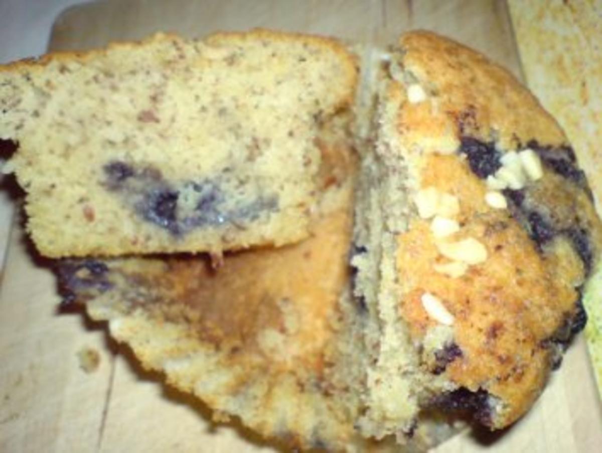 Nuss-Muffin mit Blaubeeren - Rezept - Bild Nr. 12