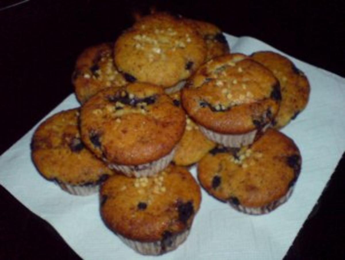 Nuss-Muffin mit Blaubeeren - Rezept - Bild Nr. 14