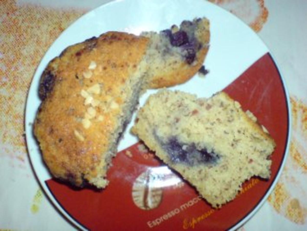 Nuss-Muffin mit Blaubeeren - Rezept - Bild Nr. 15