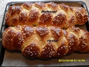 Hefezöpfe -1x mit versteckten Rosinen - - Rezept - Bild Nr. 6