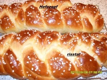 Hefezöpfe -1x mit versteckten Rosinen - - Rezept - Bild Nr. 8