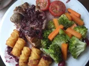 Rotweinreduktion mit Feigen - Rezept