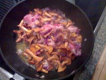 Rezept: Pfifferlings-Steak Bild Nr. 2 Pfifferlings-Steak - Rezept - Bild Nr. 2