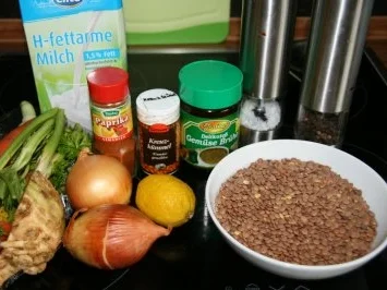 Rezept: Suppen: feine Linsensuppe Bild Nr. 2 Suppen: feine Linsensuppe - Rezept - Bild Nr. 2