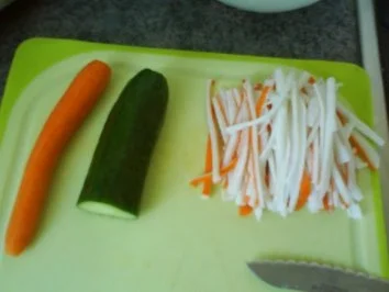 Glasnudel-Surimisalat - Rezept - Bild Nr. 4