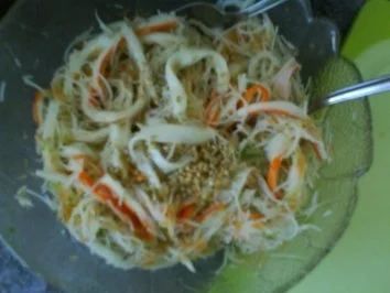 Glasnudel-Surimisalat - Rezept - Bild Nr. 13