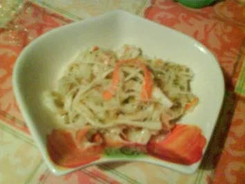 Glasnudel-Surimisalat - Rezept - Bild Nr. 14