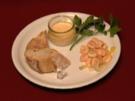 Garnelen in Knoblauch-Ananas mit Sherry-Dip und Baguette (Ilse Storb) - Rezept