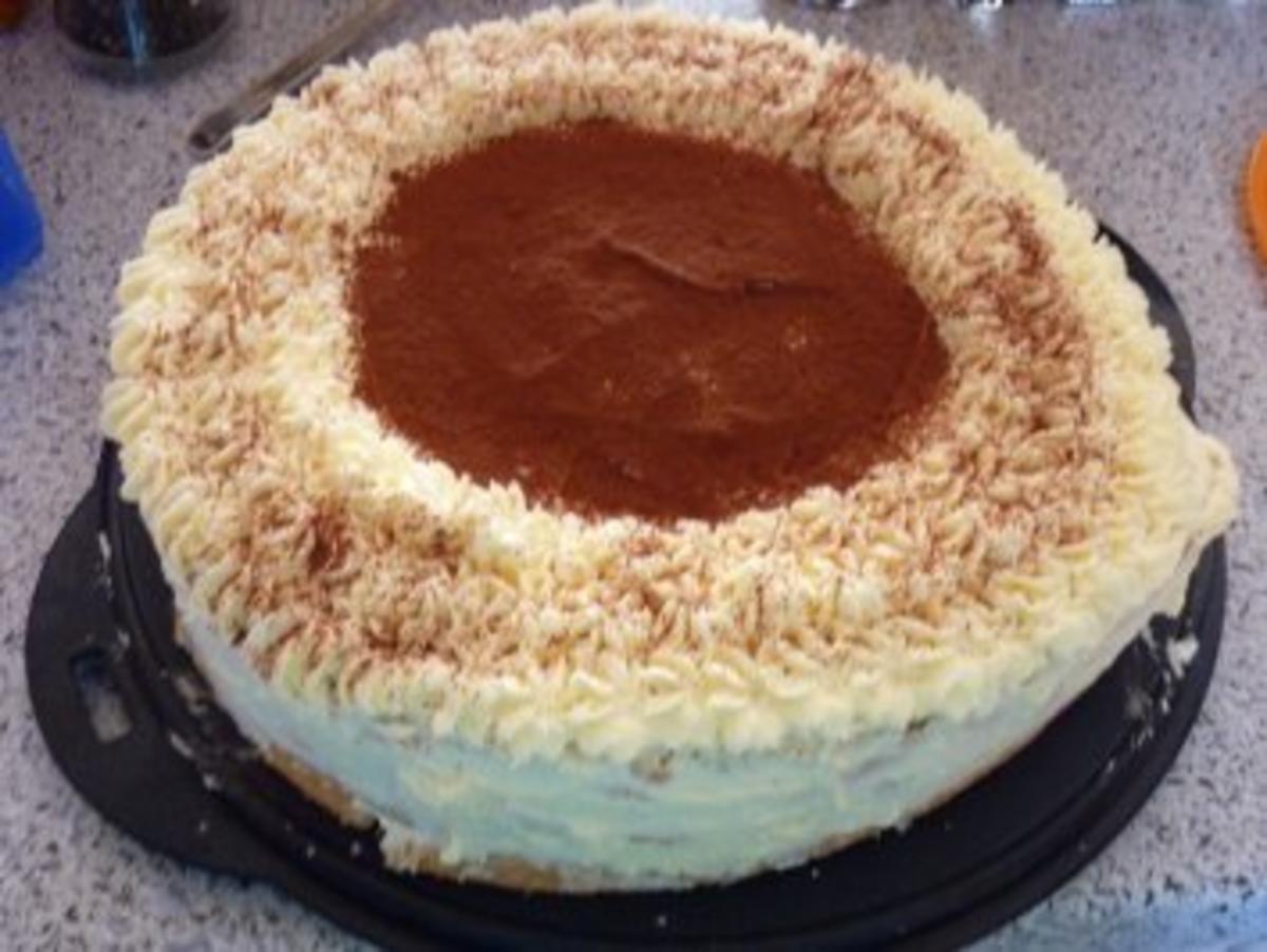 Bilder für Torte - Rundes Tiramisu - Rezept