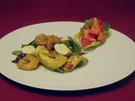Avocado-Erdbeer-Salat mit Ingwer-Dressing - Rezept