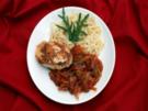 Schweinelendchen mit Bandnudeln an Paprikagemüse - Rezept