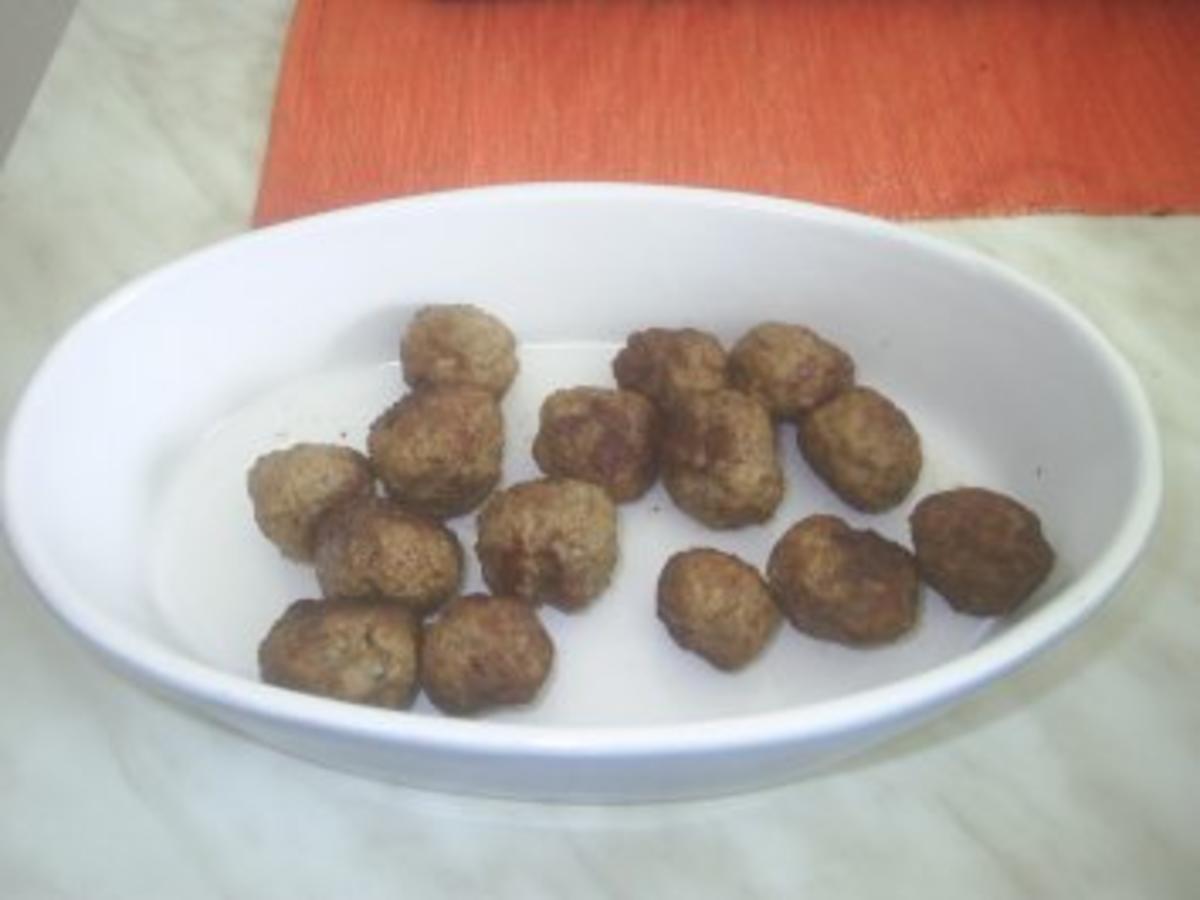 Köttbullar aus dem Ofen - schnell &amp; einfach - 258 kcal/100g