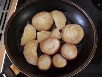 Pilze: Täublinge gebraten - Rezept - Bild Nr. 3