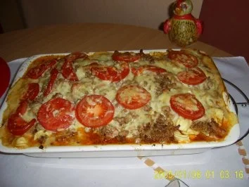 Rezept: Hackfleischauflauf Hackfleischauflauf - Rezept