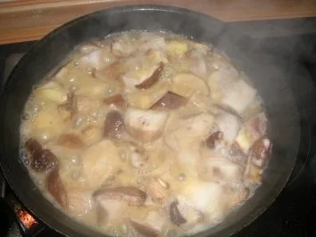 Rezept: Variationen von Kartoffeln mit Steinpilzen und Rumpsteak Bild Nr. 6 Variationen von Kartoffeln mit Steinpilzen und Rumpsteak - Rezept - Bild Nr. 6