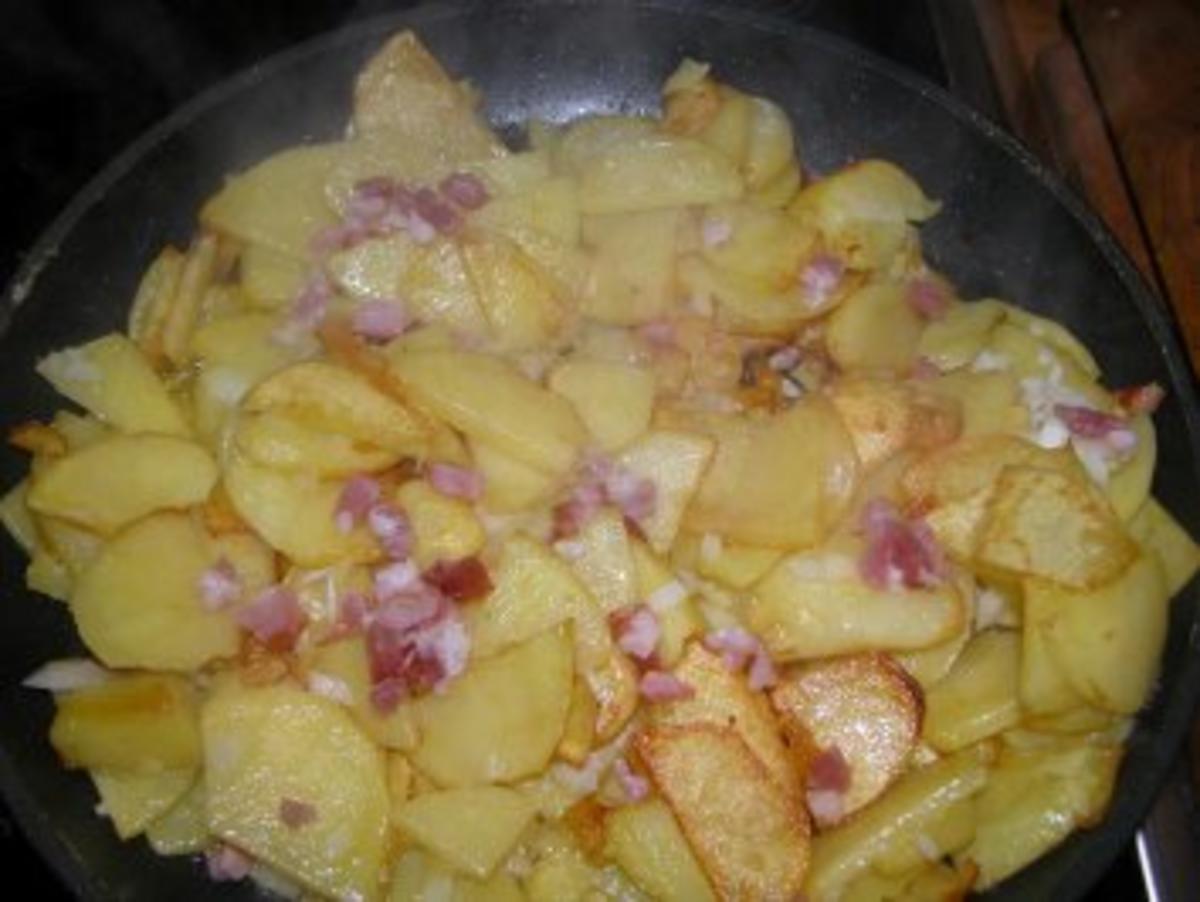 Variationen von Kartoffeln mit Steinpilzen und Rumpsteak - Rezept - Bild Nr. 7