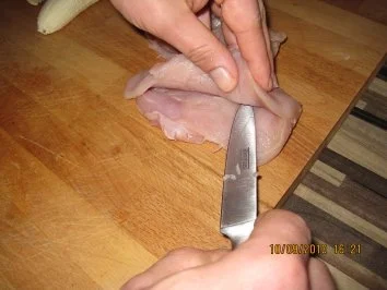 Rezept: Bananenhähnchen im Speckmantel Bild Nr. 4 Bananenhähnchen im Speckmantel - Rezept - Bild Nr. 4