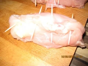 Rezept: Bananenhähnchen im Speckmantel Bild Nr. 5 Bananenhähnchen im Speckmantel - Rezept - Bild Nr. 5