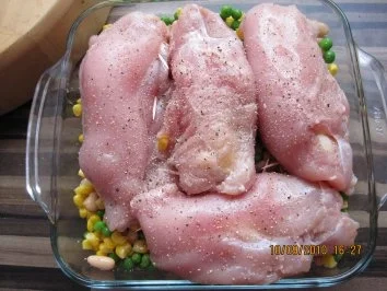 Rezept: Bananenhähnchen im Speckmantel Bild Nr. 6 Bananenhähnchen im Speckmantel - Rezept - Bild Nr. 6