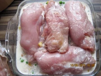 Rezept: Bananenhähnchen im Speckmantel Bild Nr. 7 Bananenhähnchen im Speckmantel - Rezept - Bild Nr. 7