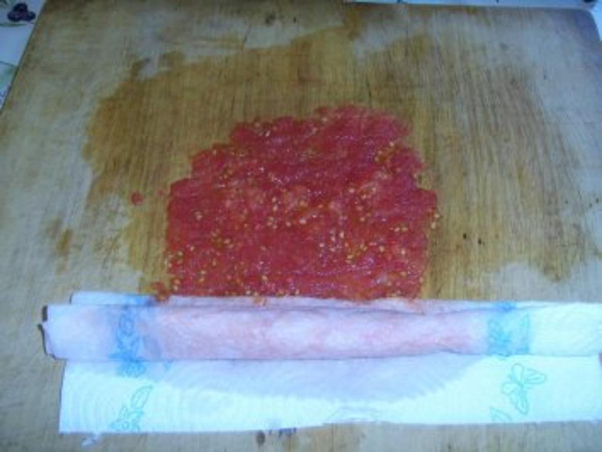 Gefüllte Spitzpaprika mit Tomatenreisbällchen - Rezept - Bild Nr. 7