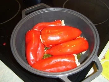 Rezept: Gefüllte Spitzpaprika mit Tomatenreisbällchen Bild Nr. 10 Gefüllte Spitzpaprika mit Tomatenreisbällchen - Rezept - Bild Nr. 10