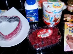 Schokomousse-Himbeerherz - Rezept - Bild Nr. 2