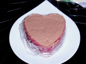 Schokomousse-Himbeerherz - Rezept - Bild Nr. 4