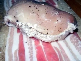 Hähnchenbrust mit Walnuss-Gorgonzola-Füllung - Rezept - Bild Nr. 5