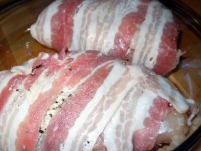 Hähnchenbrust mit Walnuss-Gorgonzola-Füllung - Rezept - Bild Nr. 6