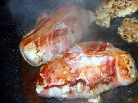 Hähnchenbrust mit Walnuss-Gorgonzola-Füllung - Rezept - Bild Nr. 7