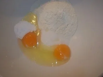 Rezept: Apfelkuchen - Apfel-Bisquit ;-) ♥ ♥ ♥ Bild Nr. 6 Apfelkuchen - Apfel-Bisquit ;-) ♥ ♥ ♥ - Rezept - Bild Nr. 6