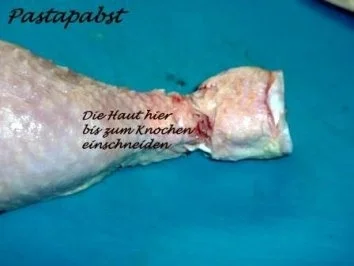 Gewürzhuhn auf Kartoffeln mit Melonenchutney - Rezept - Bild Nr. 3