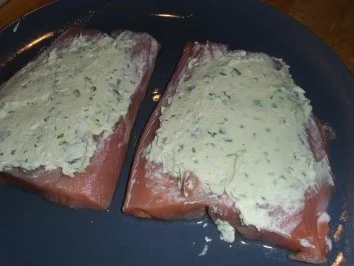 Rezept: Wildlachs unter der Haube Bild Nr. 4 Wildlachs unter der Haube - Rezept - Bild Nr. 4