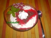 Joghurtcreme mit beschwipsten Johannisbeeren - Rezept