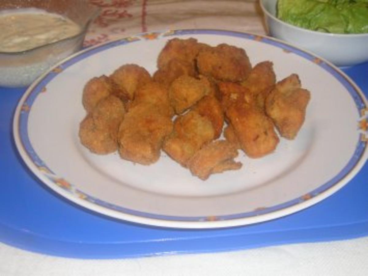 Gebackene Champignon - Rezept mit Bild - kochbar.de