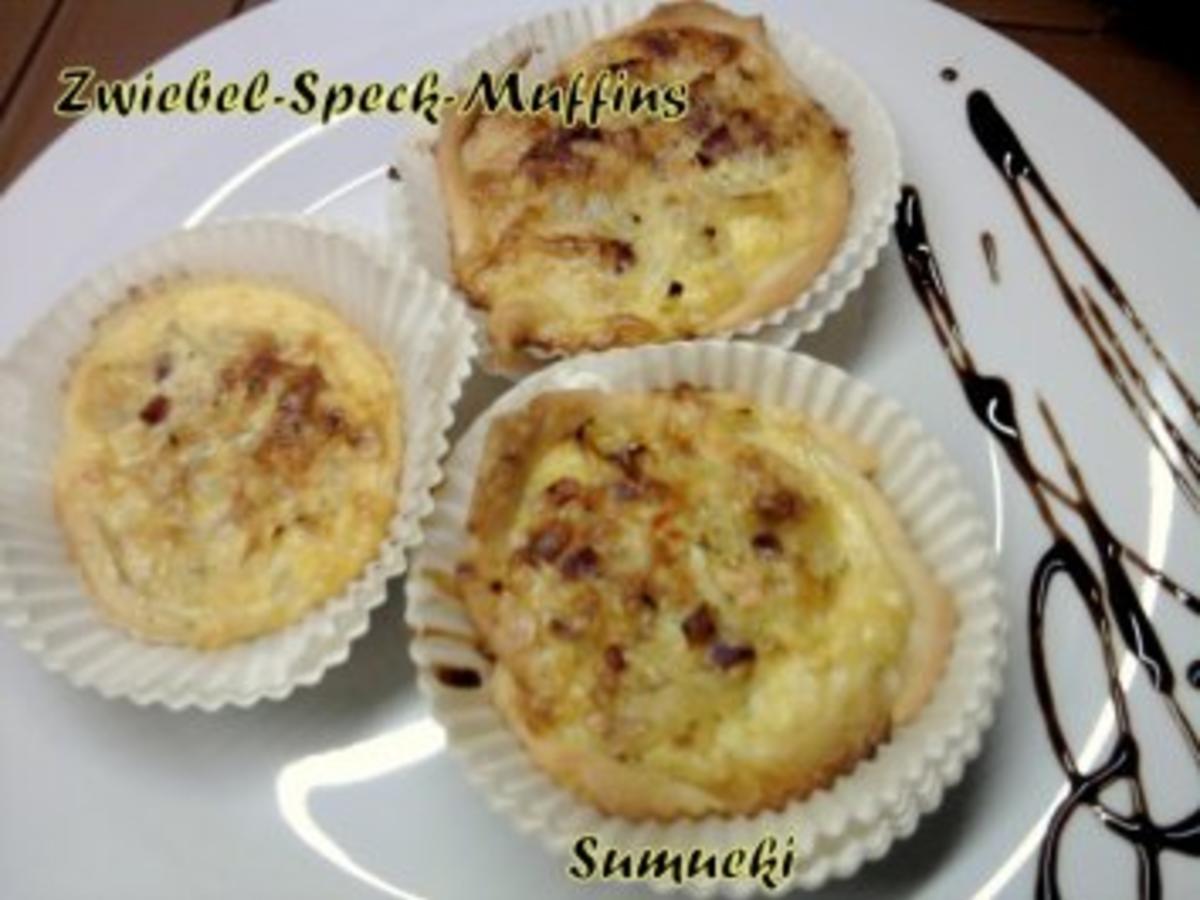 Zwiebel-Speck-Muffins - Rezept mit Bild - kochbar.de