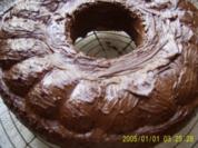 Schokoladenkranz mit Nüssen - Rezept