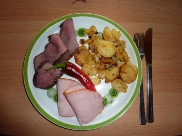Rezept: Beilagen: Bratkartoffeln aus dem Ofen Bild Nr. 5 Beilagen: Bratkartoffeln aus dem Ofen - Rezept - Bild Nr. 5