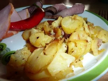 Rezept: Beilagen: Bratkartoffeln aus dem Ofen Beilagen: Bratkartoffeln aus dem Ofen - Rezept